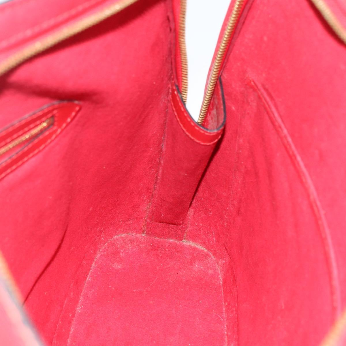 LOUIS VUITTON Epi Lussac Shoulder Bag Red M52287 LV Auth ka2880