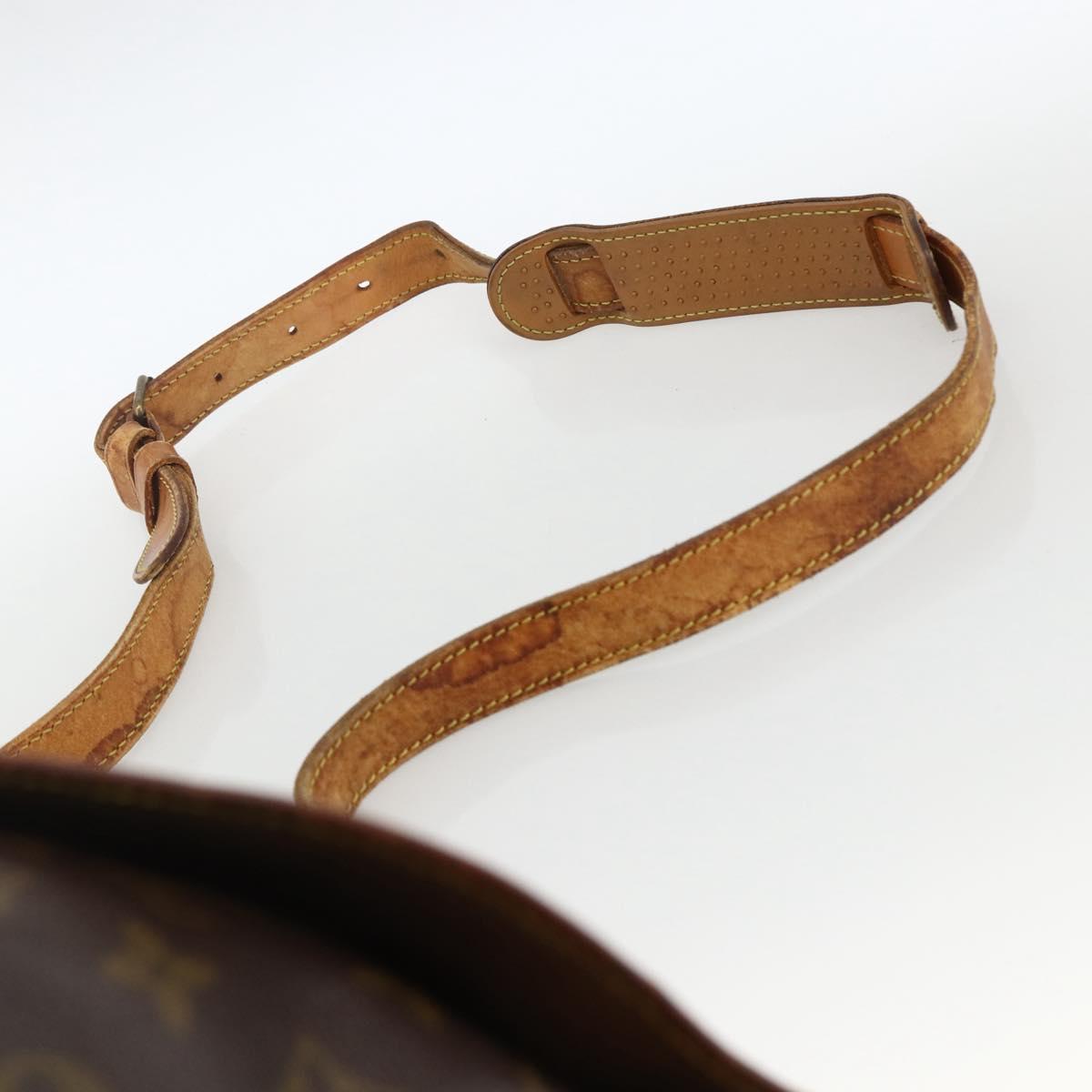 LOUIS VUITTON Monogram Saumur 35 Shoulder Bag M42254 LV Auth ka2882