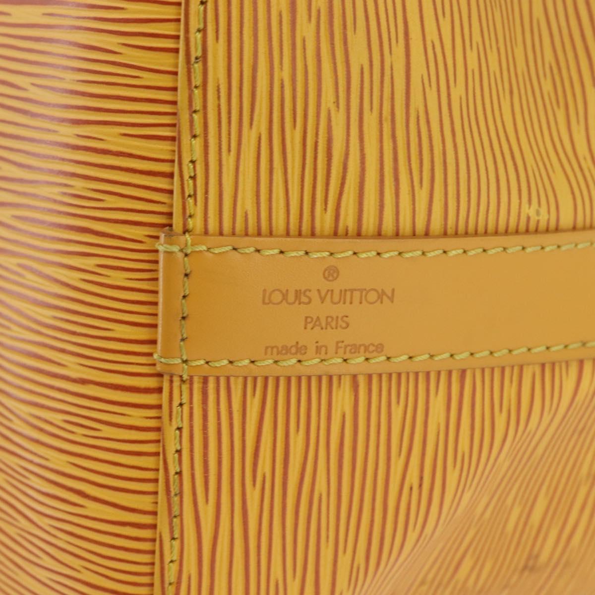 LOUIS VUITTON Epi Petit Noe Shoulder Bag Yellow M44109 LV Auth ka2883
