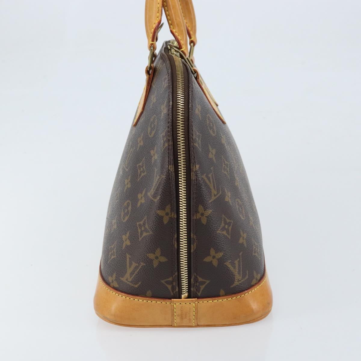 LOUIS VUITTON Monogram Alma Hand Bag M51130 LV Auth ka2922