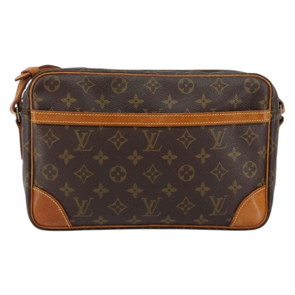 LOUIS VUITTON Monogram Trocadero 30 Shoulder Bag M51272 LV Auth ka293