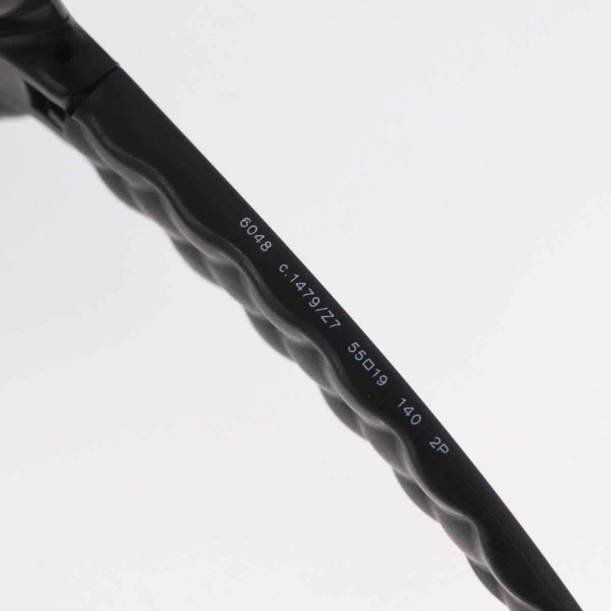 CHANEL Sunglasses plastic Black CC Auth ka2963