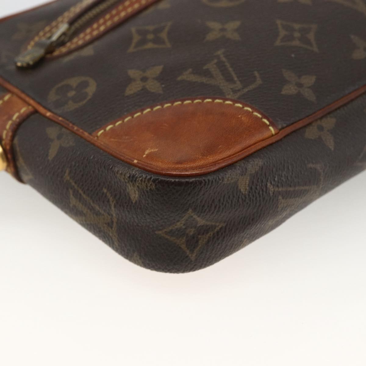 LOUIS VUITTON Monogram Marly Dragonne GM Clutch Bag M51825 LV Auth ka2970