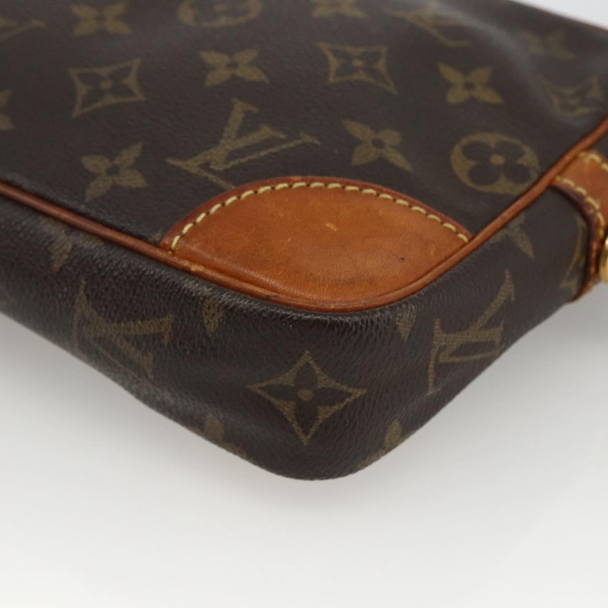LOUIS VUITTON Monogram Marly Dragonne GM Clutch Bag M51825 LV Auth ka2970