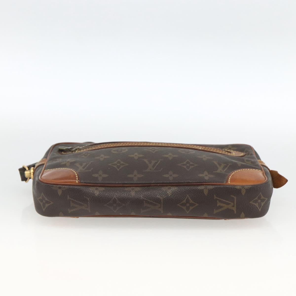 LOUIS VUITTON Monogram Marly Dragonne GM Clutch Bag M51825 LV Auth ka2970
