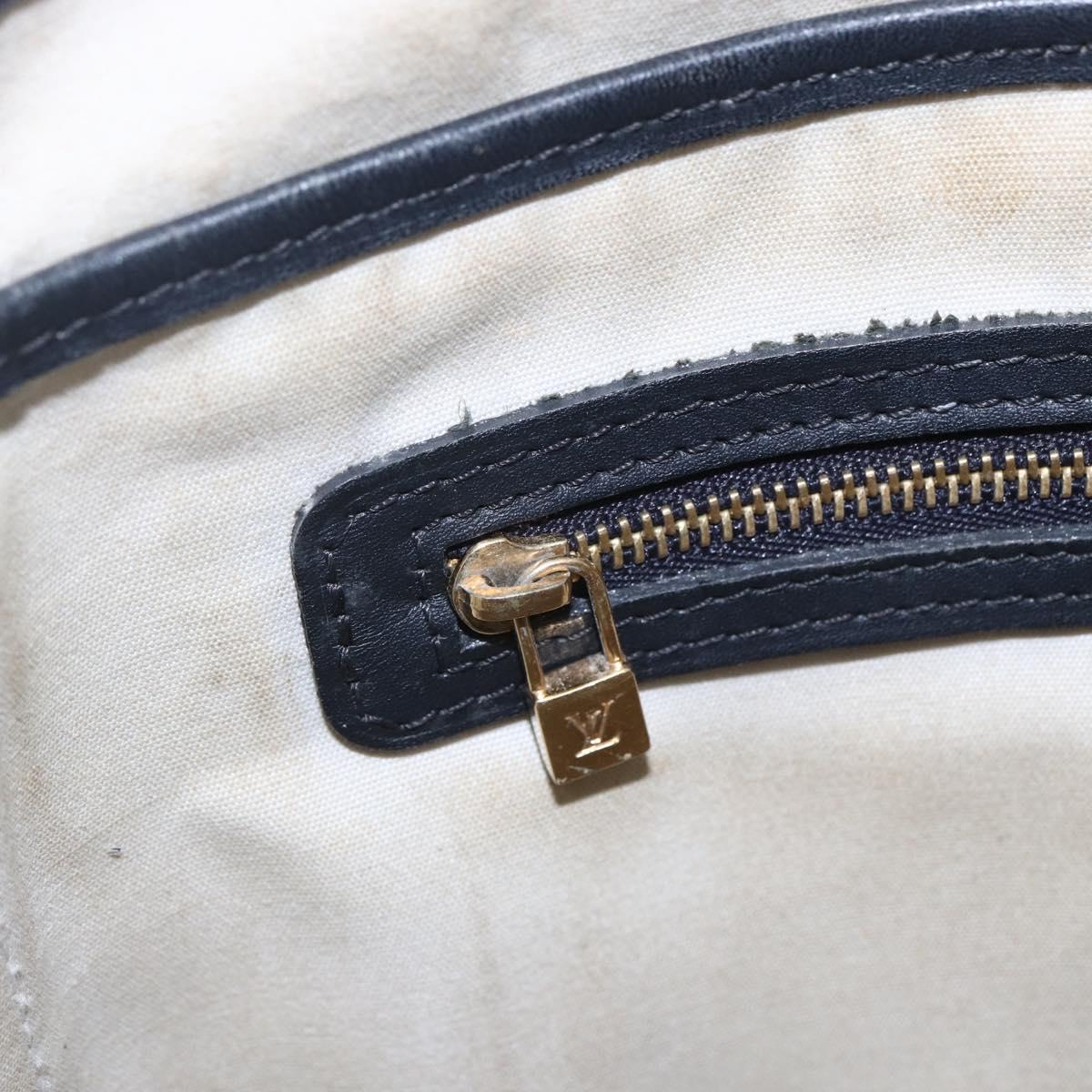 LOUIS VUITTON Monogram Mini Lucille GM Tote Bag TST Blue M92679 LV Auth ka298