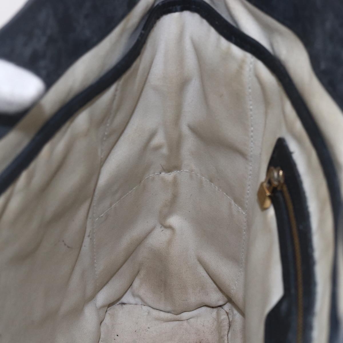 LOUIS VUITTON Monogram Mini Lucille GM Tote Bag TST Blue M92679 LV Auth ka298