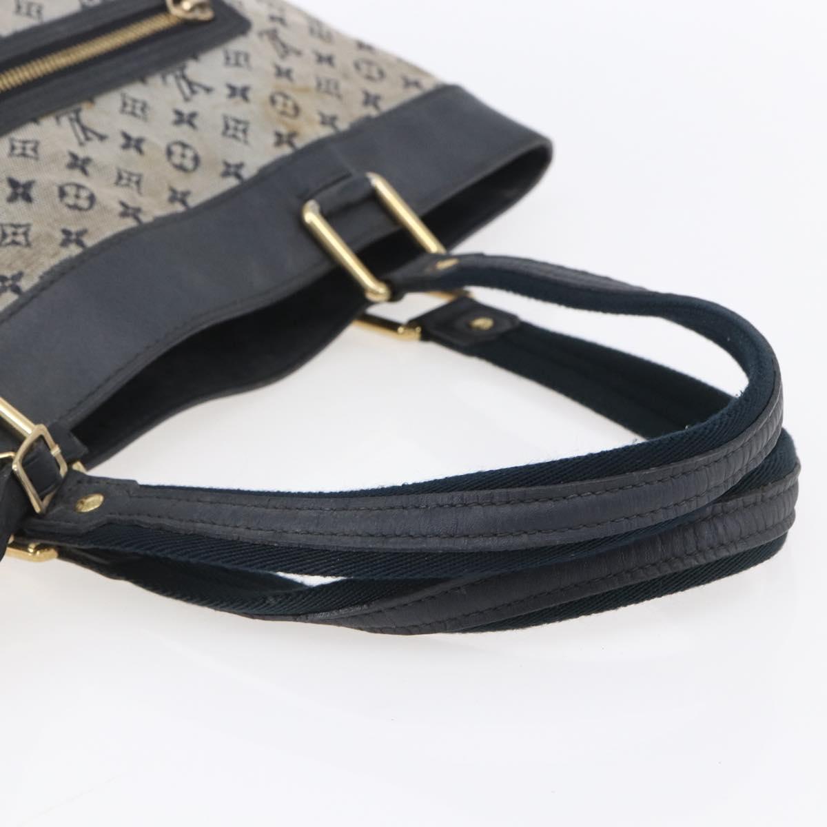 LOUIS VUITTON Monogram Mini Lucille GM Tote Bag TST Blue M92679 LV Auth ka298