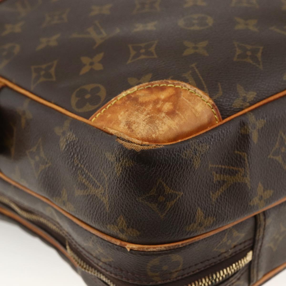 LOUIS VUITTON Porte Documents Voyage 2 Compartments Briefcase M53362 Auth ka2986
