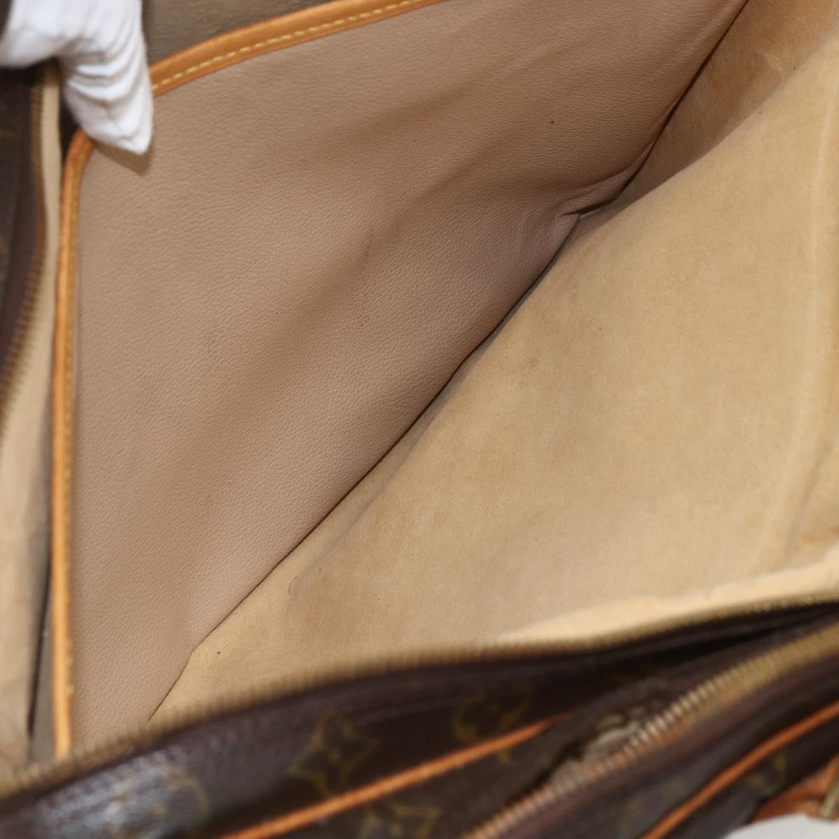 LOUIS VUITTON Porte Documents Voyage 2 Compartments Briefcase M53362 Auth ka2986