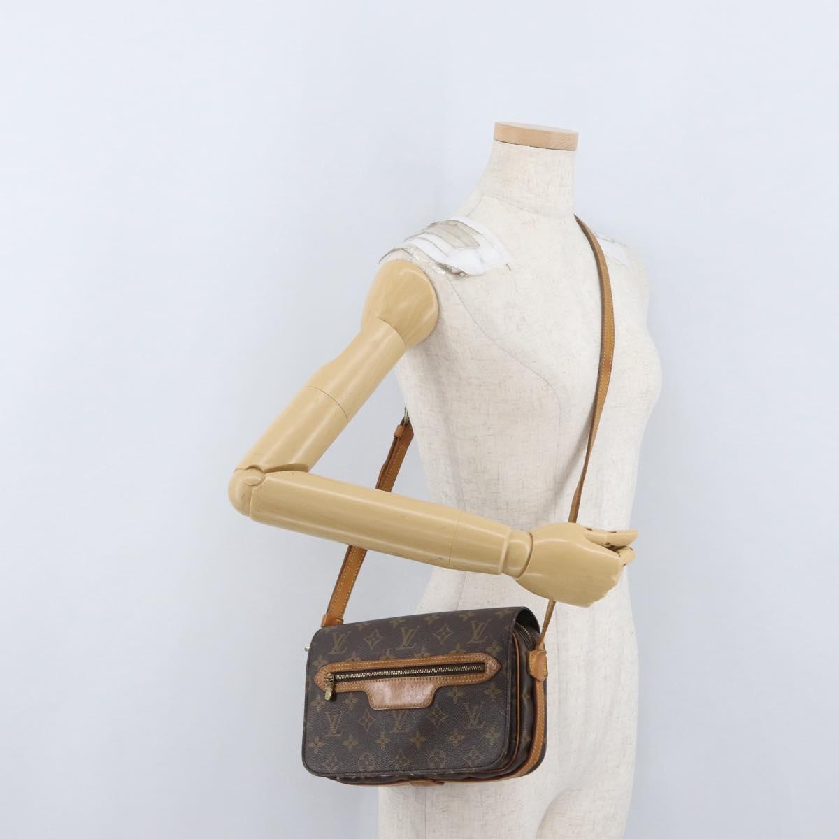 LOUIS VUITTON Monogram Saint Germain Shoulder Bag M51210 LV Auth ka2991