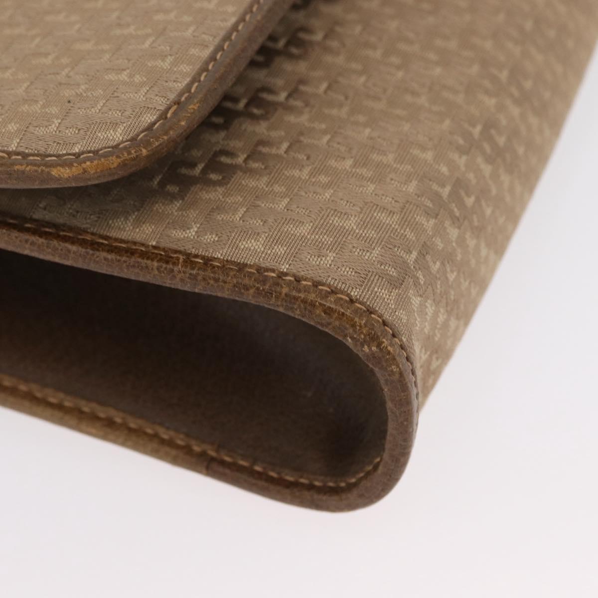 GUCCI Shoulder Bag Canvas Beige Gold 004 115 0289 Auth ka3003