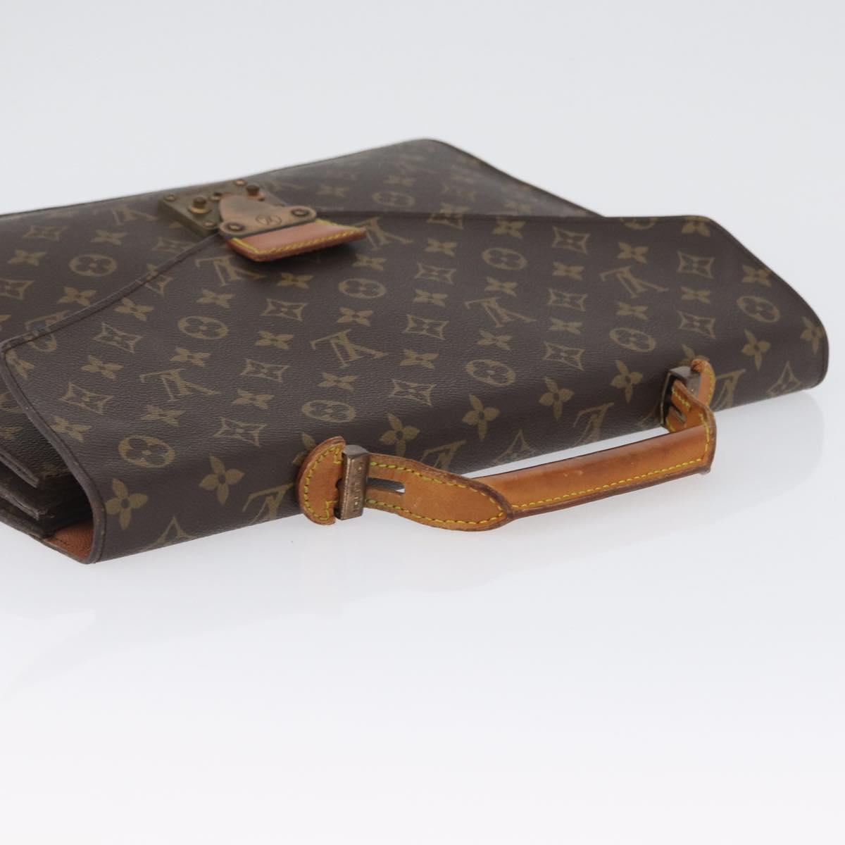 LOUIS VUITTON Monogram Serviette Conseiller Briefcase M53331 LV Auth ka3020