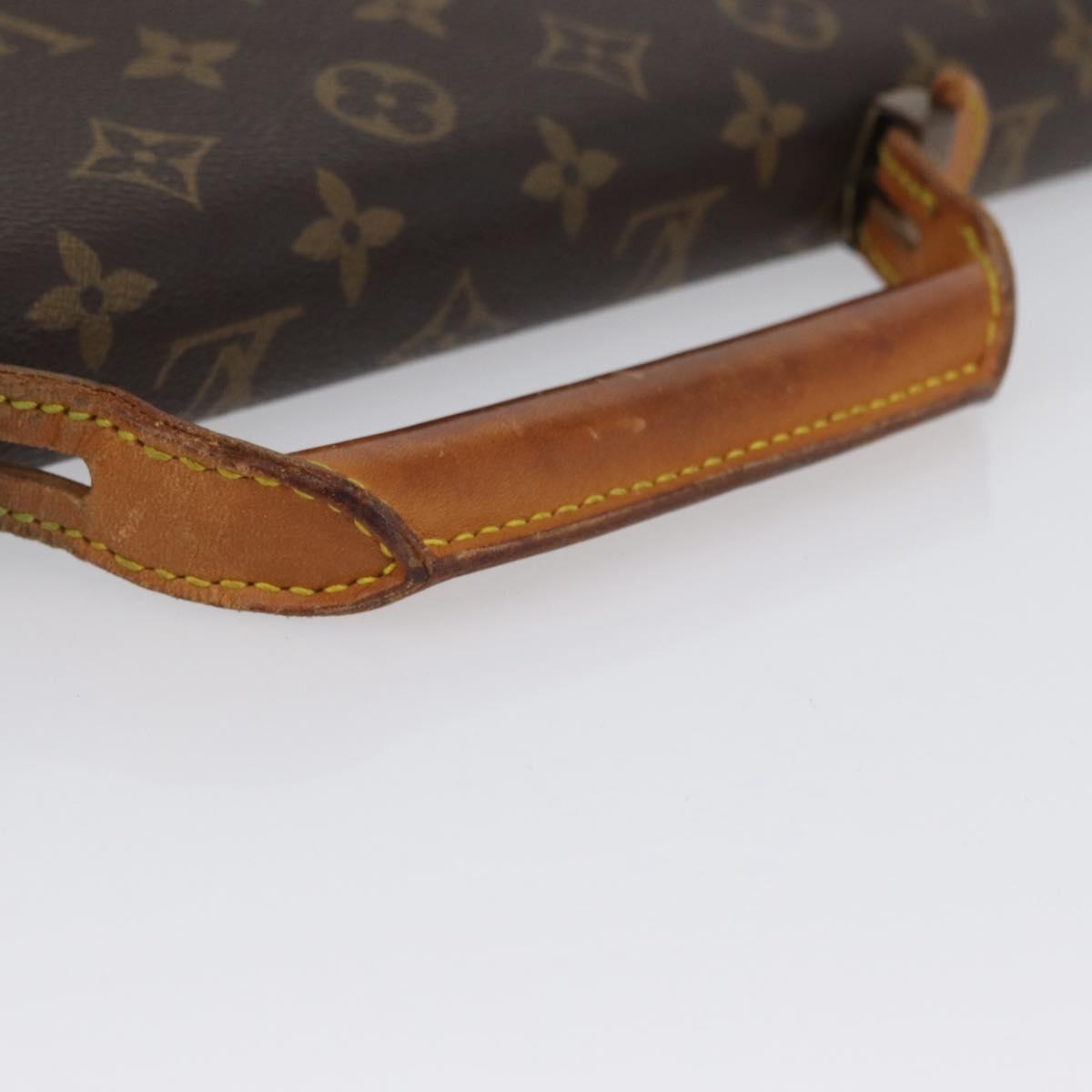 LOUIS VUITTON Monogram Serviette Conseiller Briefcase M53331 LV Auth ka3020
