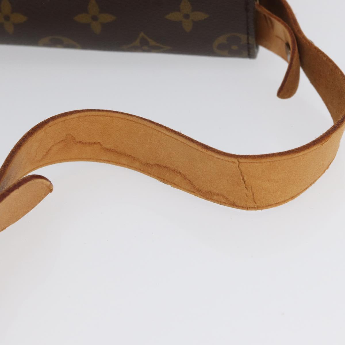 LOUIS VUITTON Monogram Cartouchiere GM Shoulder Bag M51252 LV Auth ka3031A