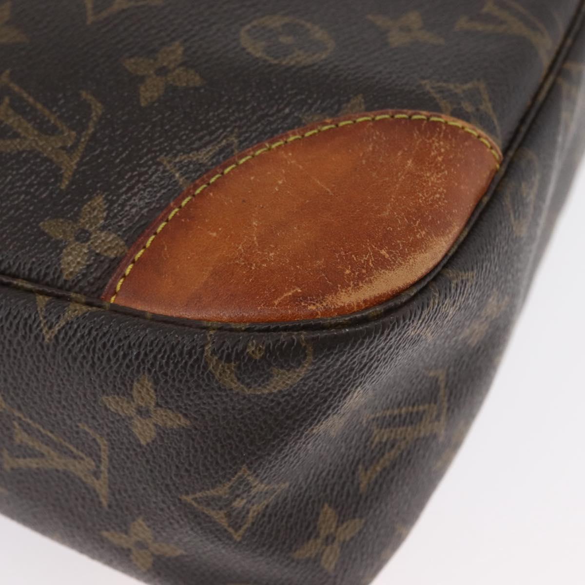 LOUIS VUITTON Monogram Boulogne 30 Shoulder Bag M51265 LV Auth ka3032