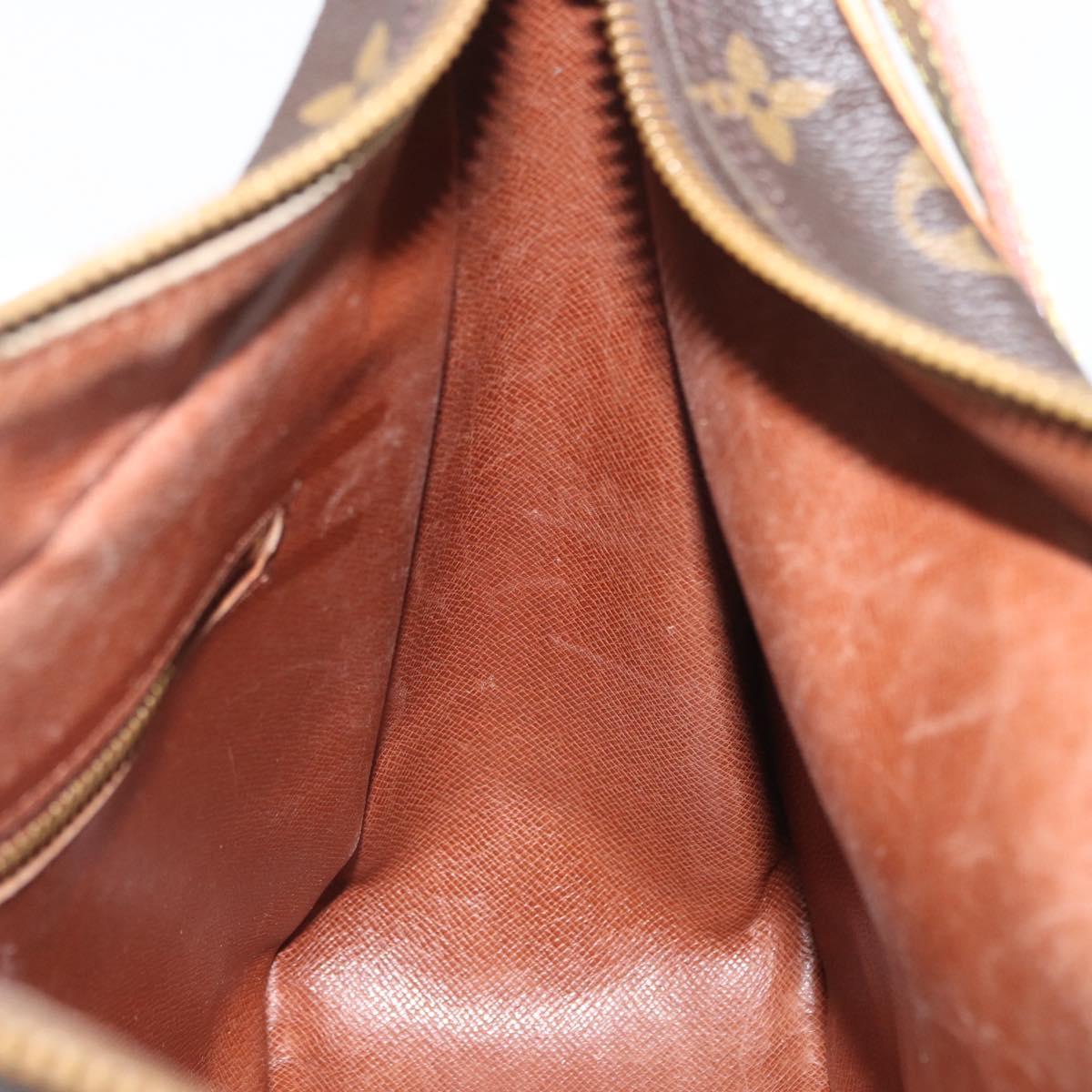 LOUIS VUITTON Monogram Boulogne 30 Shoulder Bag M51265 LV Auth ka3032