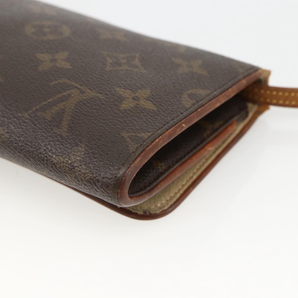 LOUIS VUITTON Monogram Pochette Twin GM Shoulder Bag M51852 LV Auth ka3039