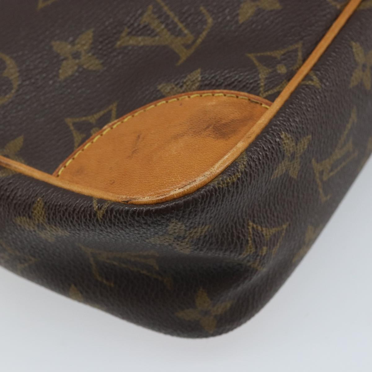 LOUIS VUITTON Monogram Compiegne 28 Clutch Bag M51845 LV Auth ka3057