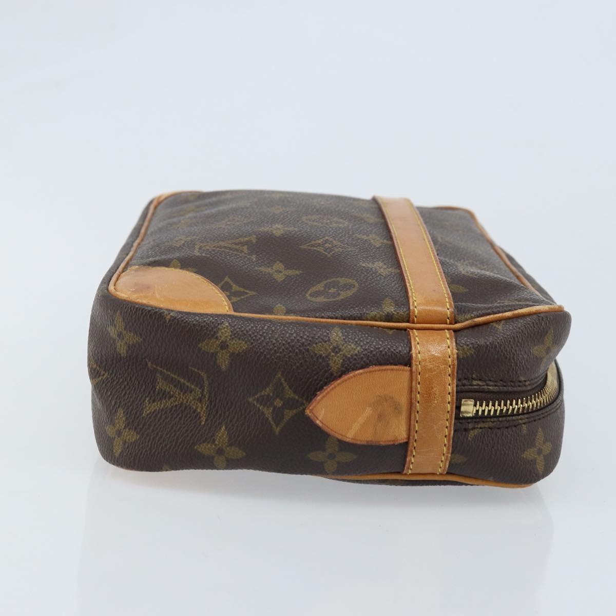 LOUIS VUITTON Monogram Compiegne 28 Clutch Bag M51845 LV Auth ka3057