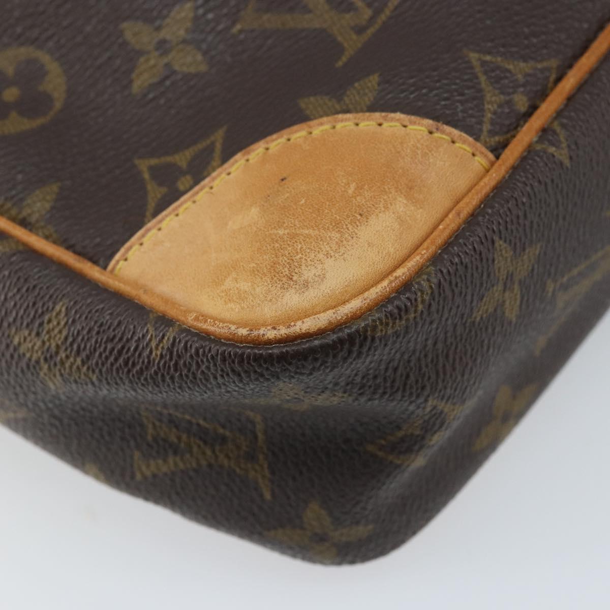 LOUIS VUITTON Monogram Compiegne 28 Clutch Bag M51845 LV Auth ka3057