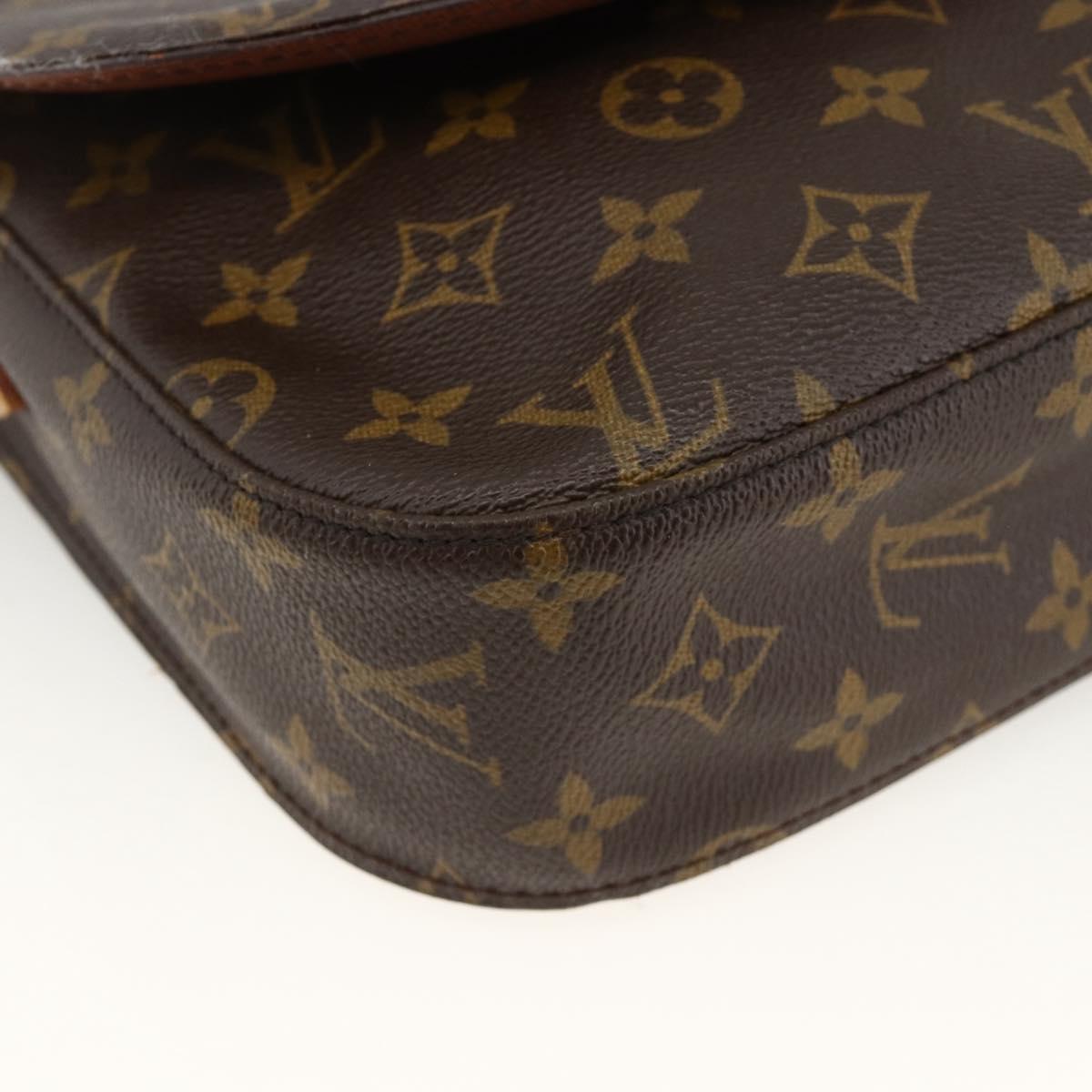 LOUIS VUITTON Monogram Saint Cloud GM Shoulder Bag M51242 LV Auth ka3062