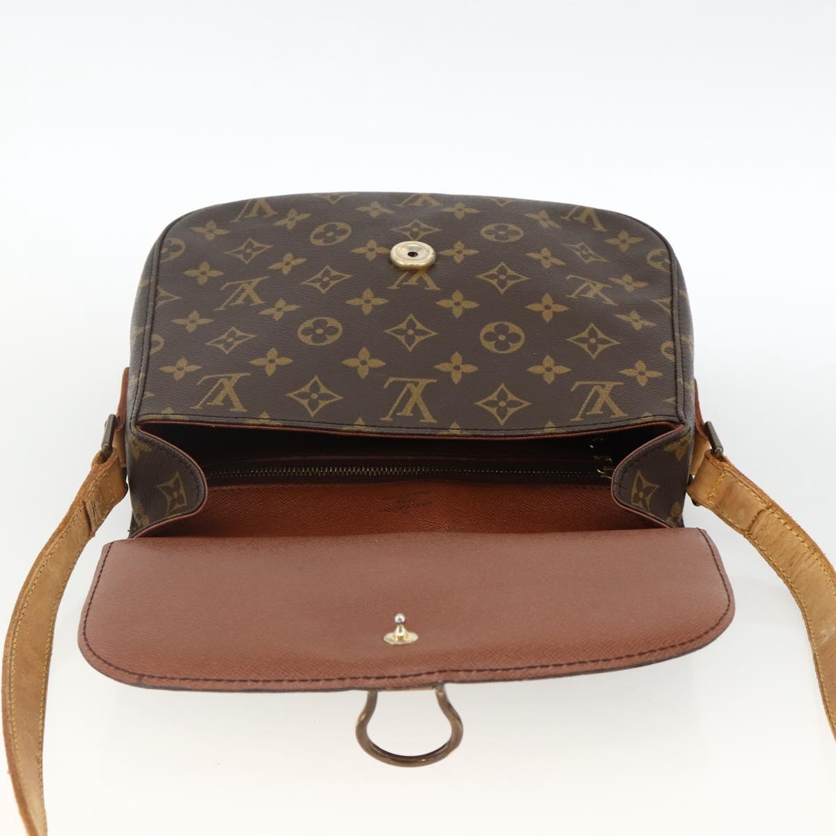 LOUIS VUITTON Monogram Saint Cloud GM Shoulder Bag M51242 LV Auth ka3062