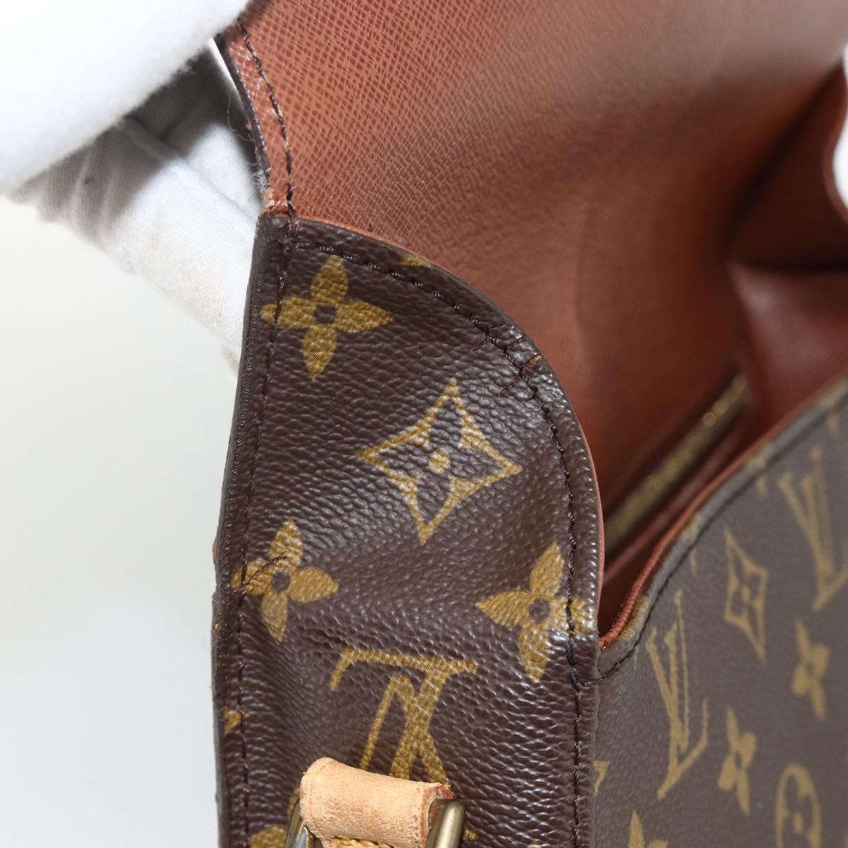 LOUIS VUITTON Monogram Saint Cloud GM Shoulder Bag M51242 LV Auth ka3062