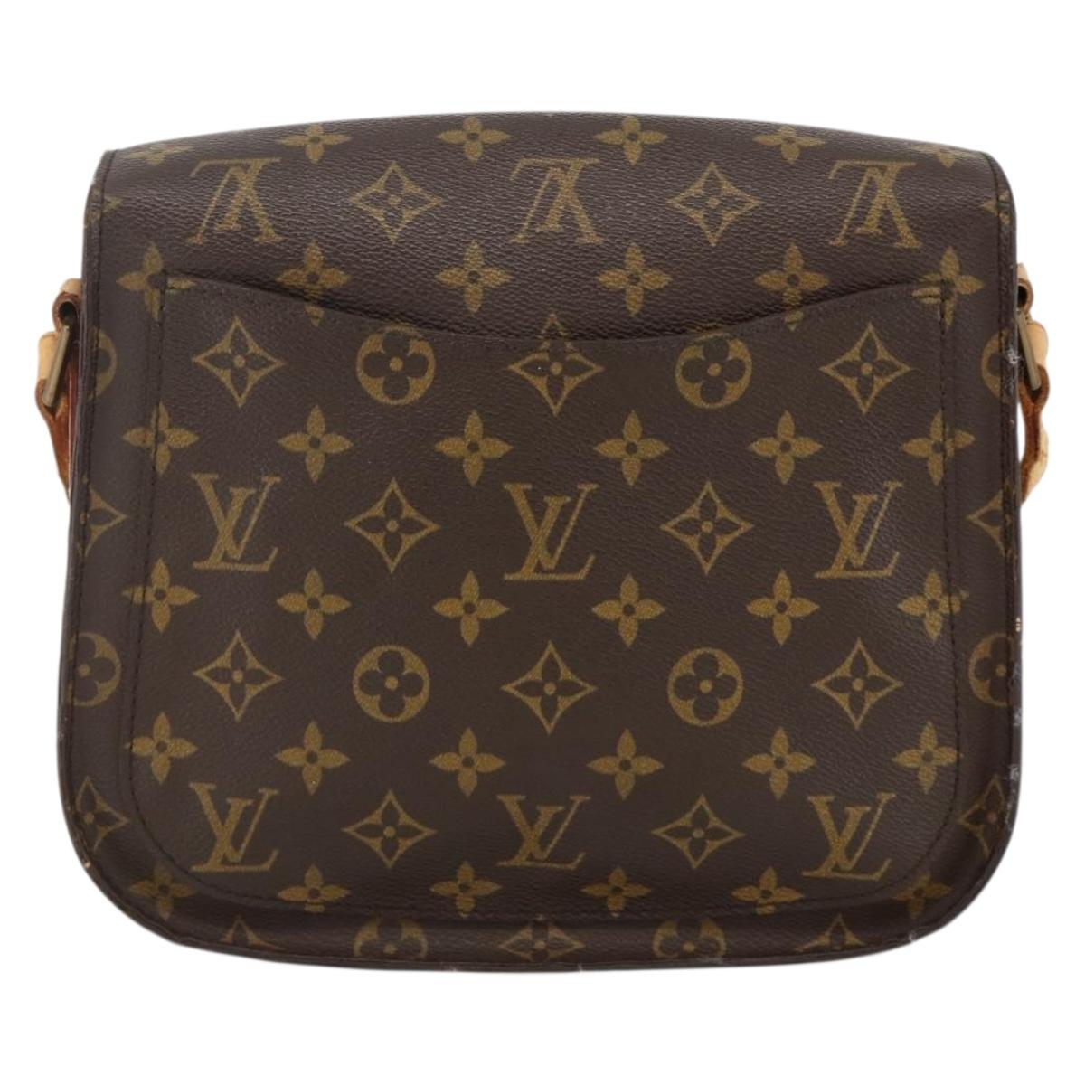 LOUIS VUITTON Monogram Saint Cloud GM Shoulder Bag M51242 LV Auth ka3062