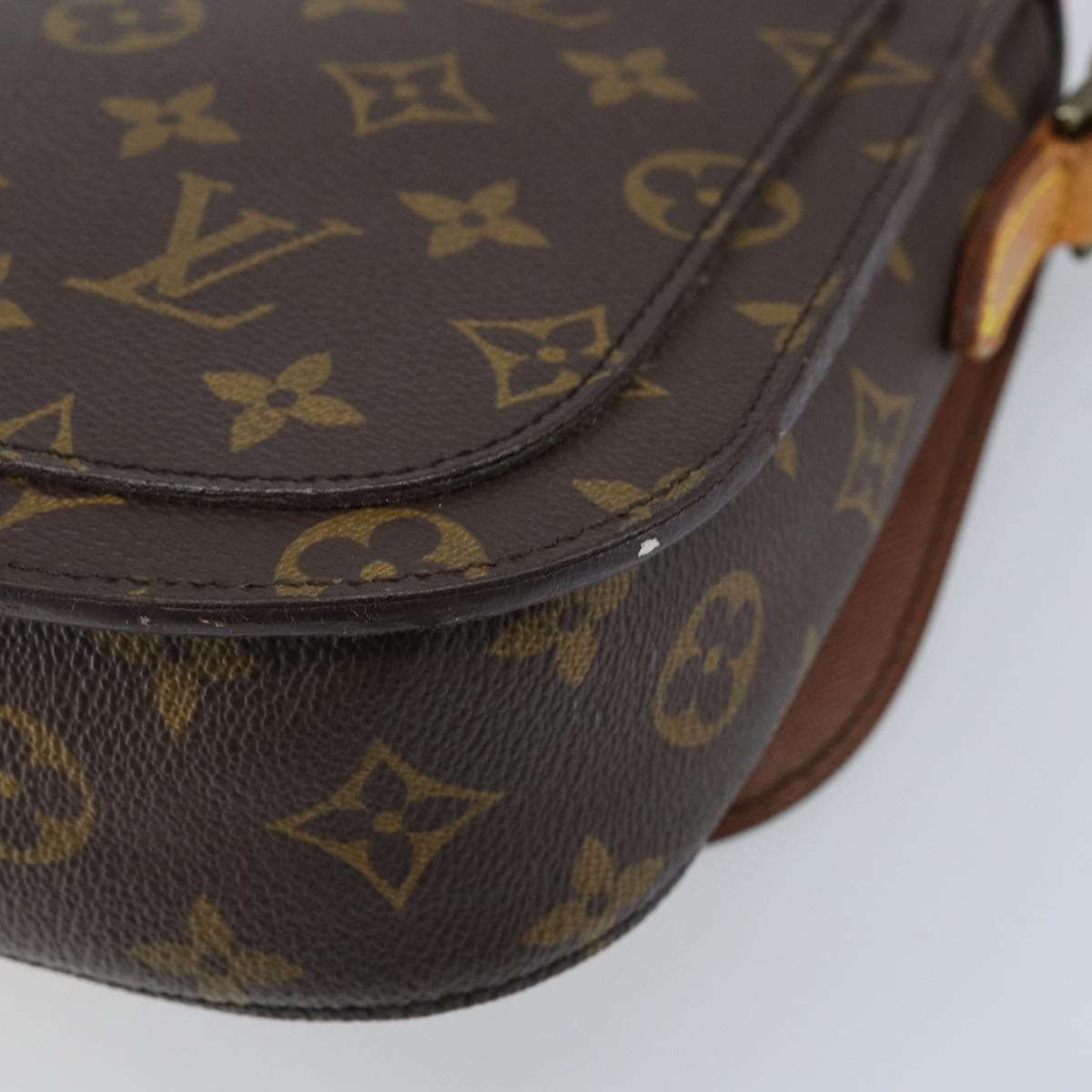 LOUIS VUITTON Monogram Saint Cloud MM Shoulder Bag M51243 LV Auth ka3066