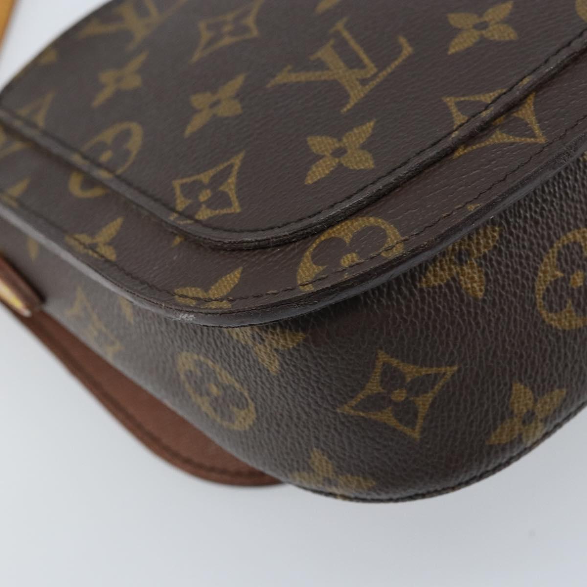LOUIS VUITTON Monogram Saint Cloud MM Shoulder Bag M51243 LV Auth ka3066