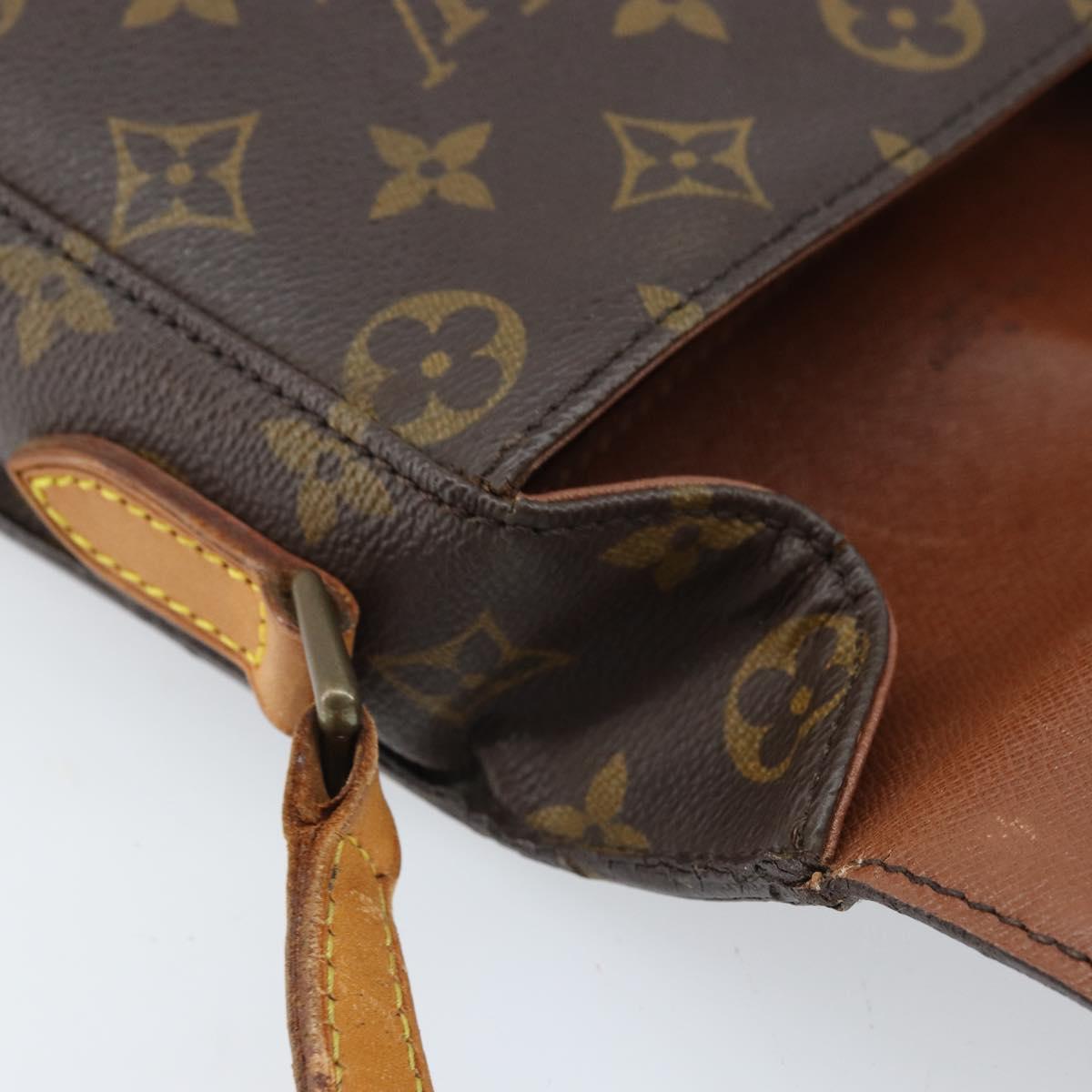 LOUIS VUITTON Monogram Saint Cloud MM Shoulder Bag M51243 LV Auth ka3066