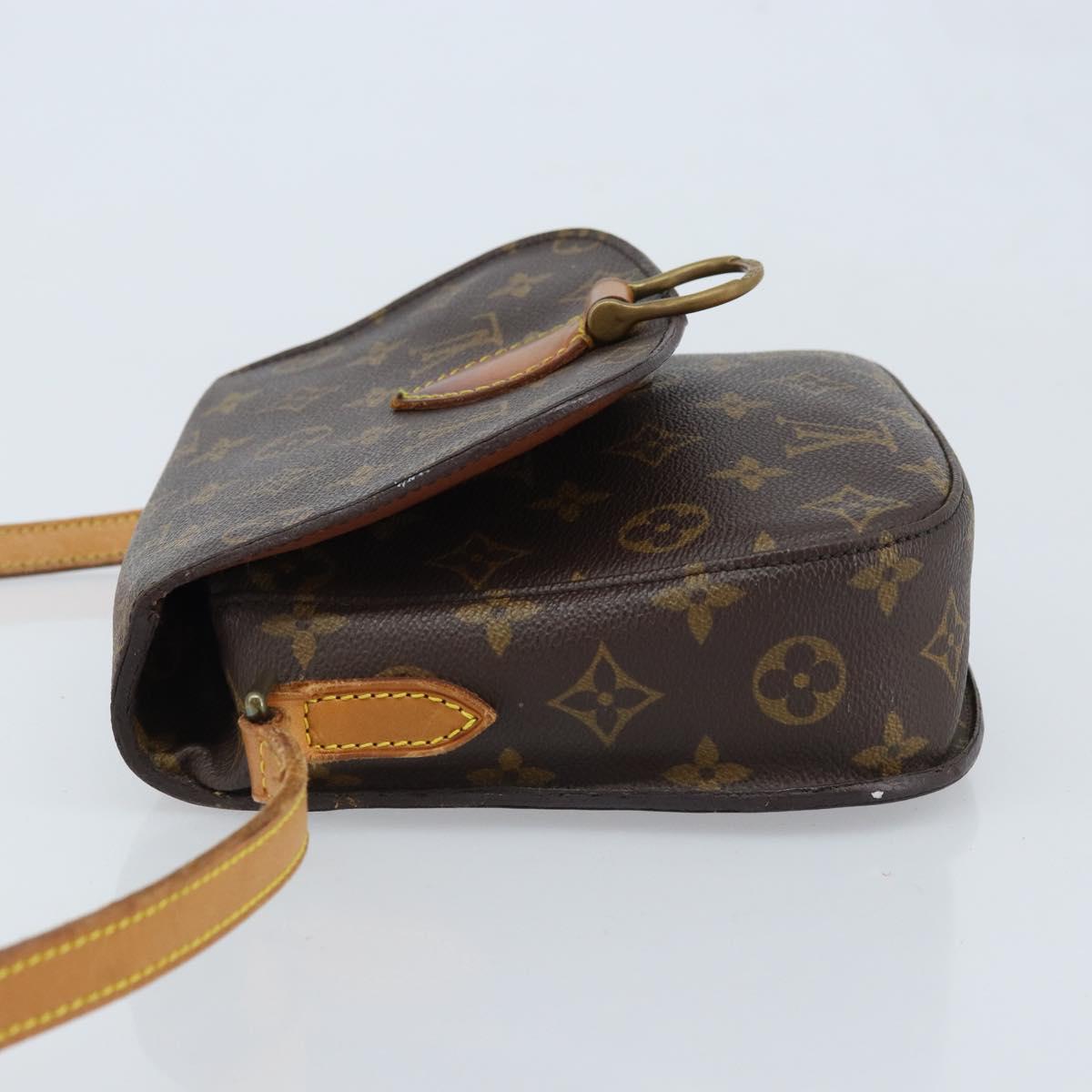 LOUIS VUITTON Monogram Saint Cloud MM Shoulder Bag M51243 LV Auth ka3066