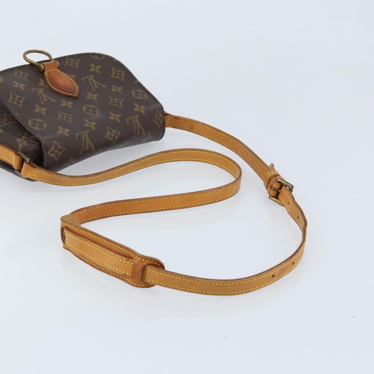LOUIS VUITTON Monogram Saint Cloud MM Shoulder Bag M51243 LV Auth ka3066