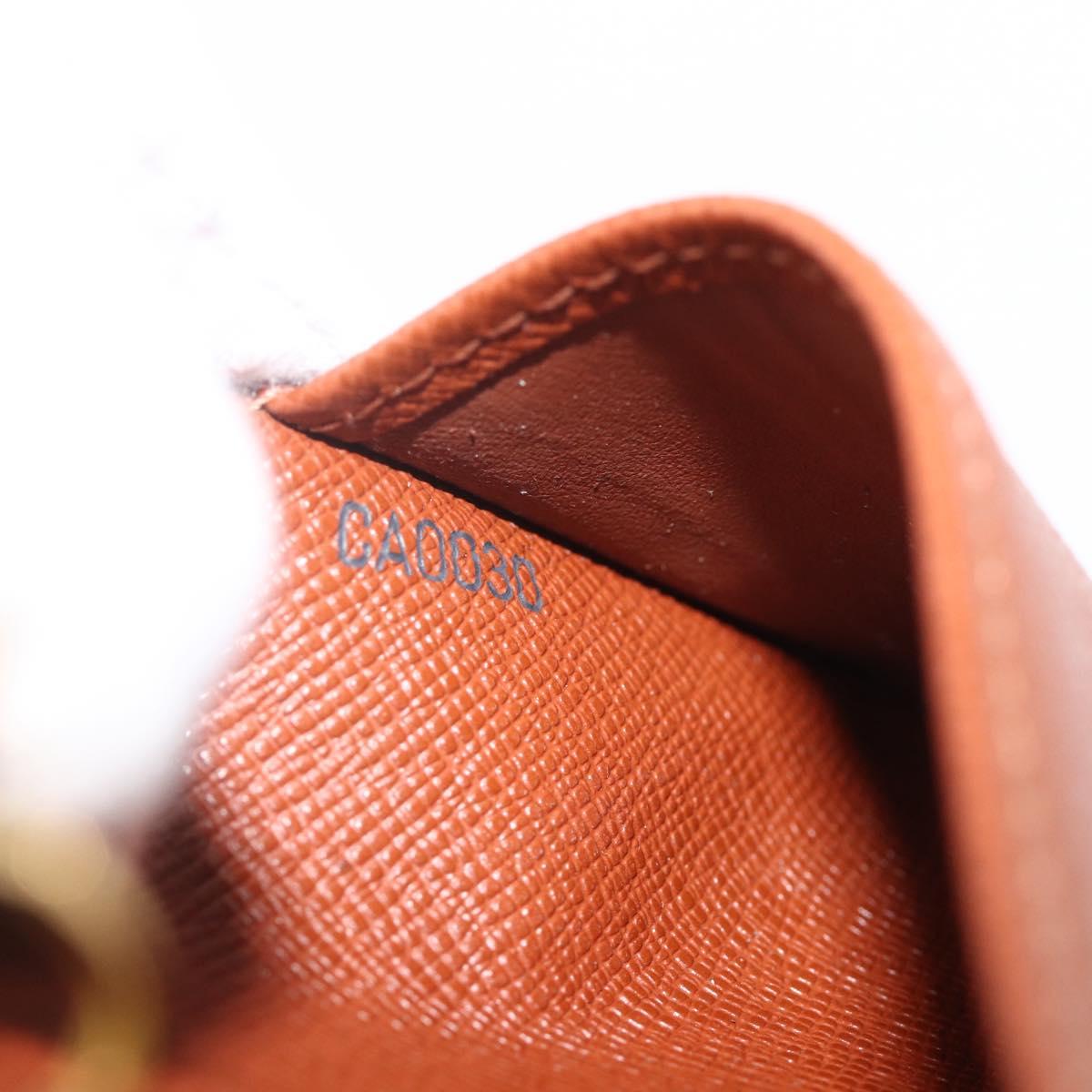 LOUIS VUITTON Monogram Agenda PM Day Planner Cover R20005 LV Auth ka3089