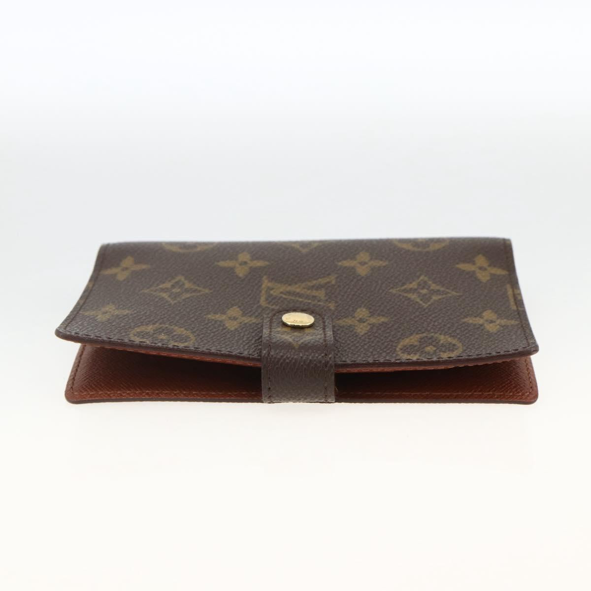 LOUIS VUITTON Monogram Agenda PM Day Planner Cover R20005 LV Auth ka3089