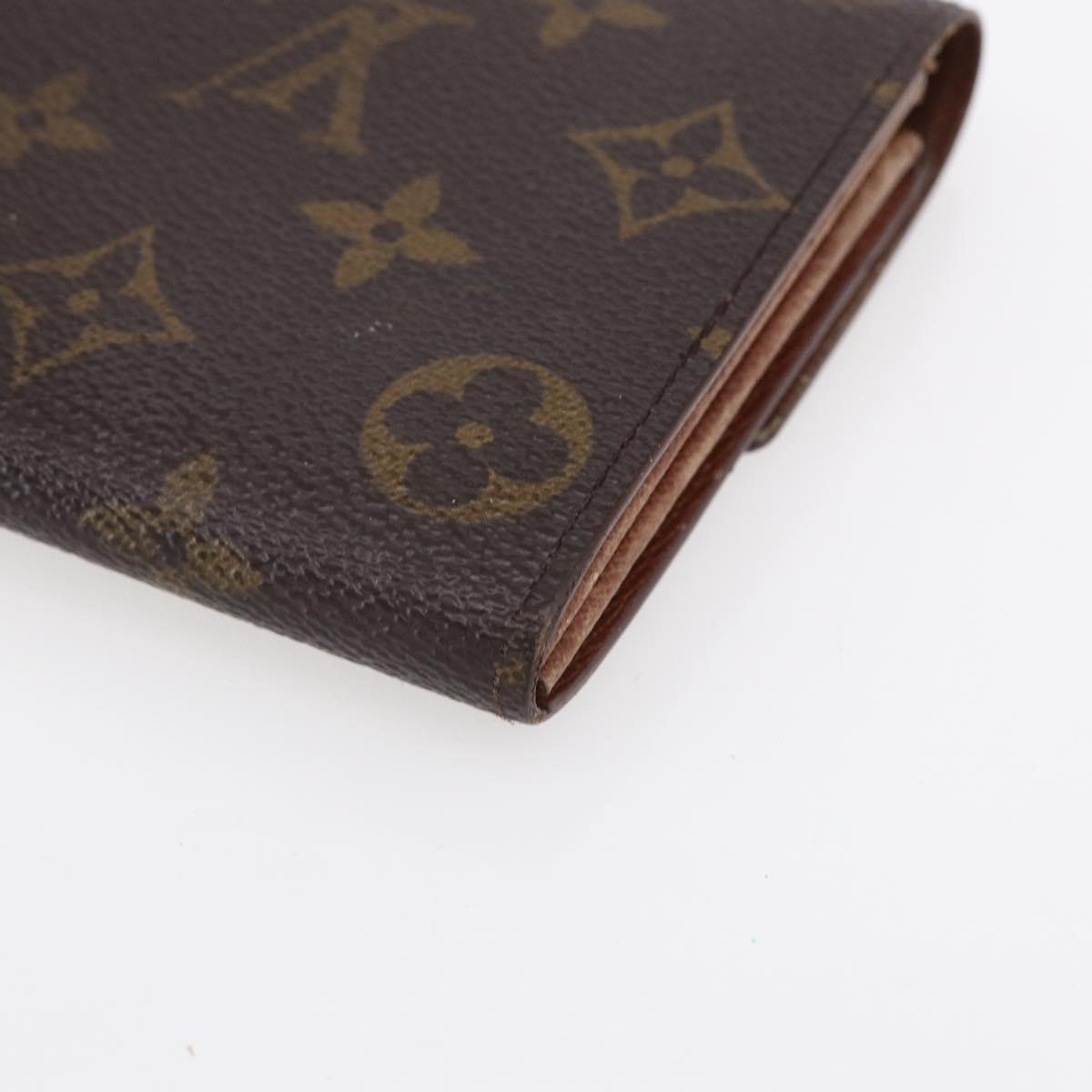 LOUIS VUITTON Monogram Portefeuille Sarah Long Wallet M61734 LV Auth ka309