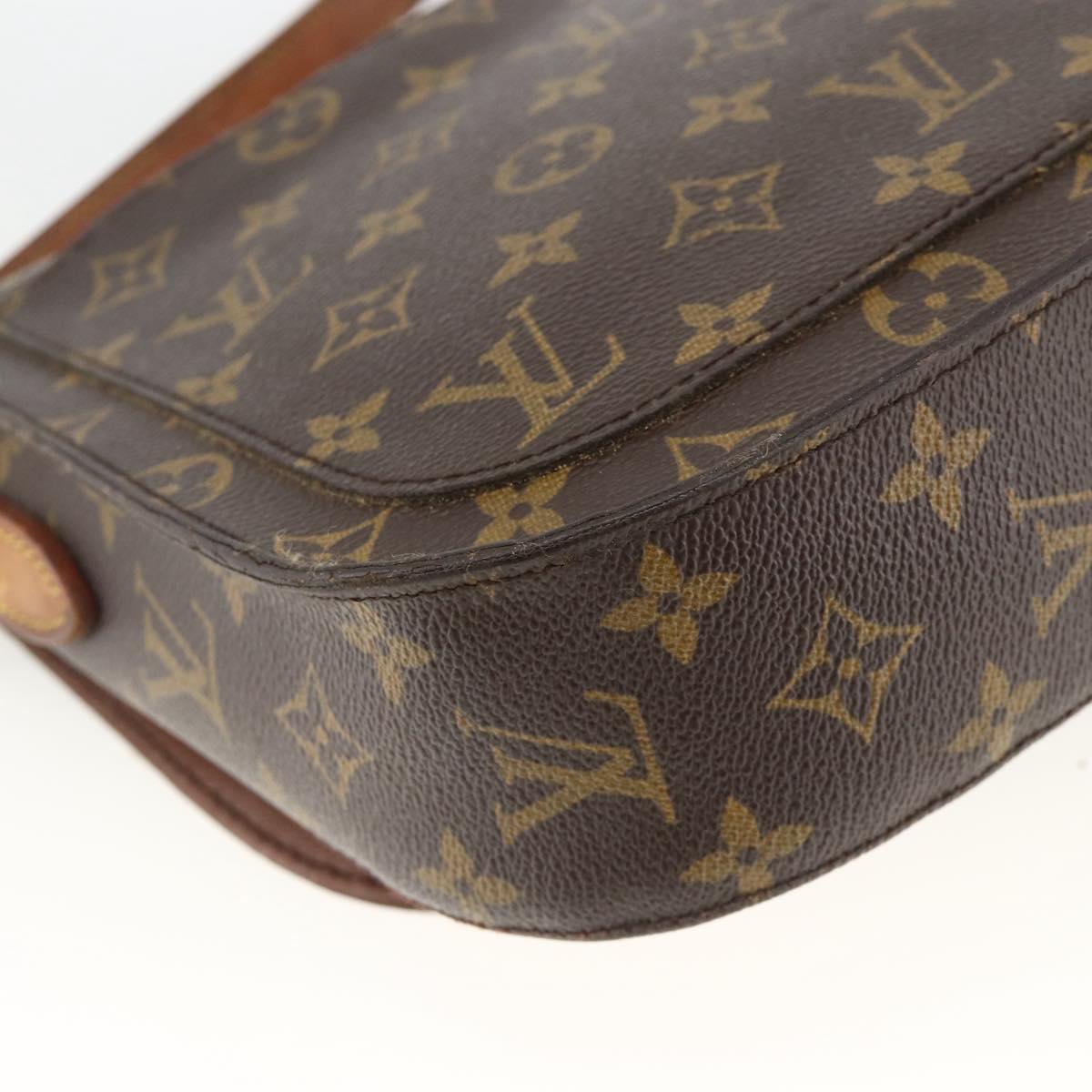 LOUIS VUITTON Monogram Saint Cloud GM Shoulder Bag M51242 LV Auth ka3097