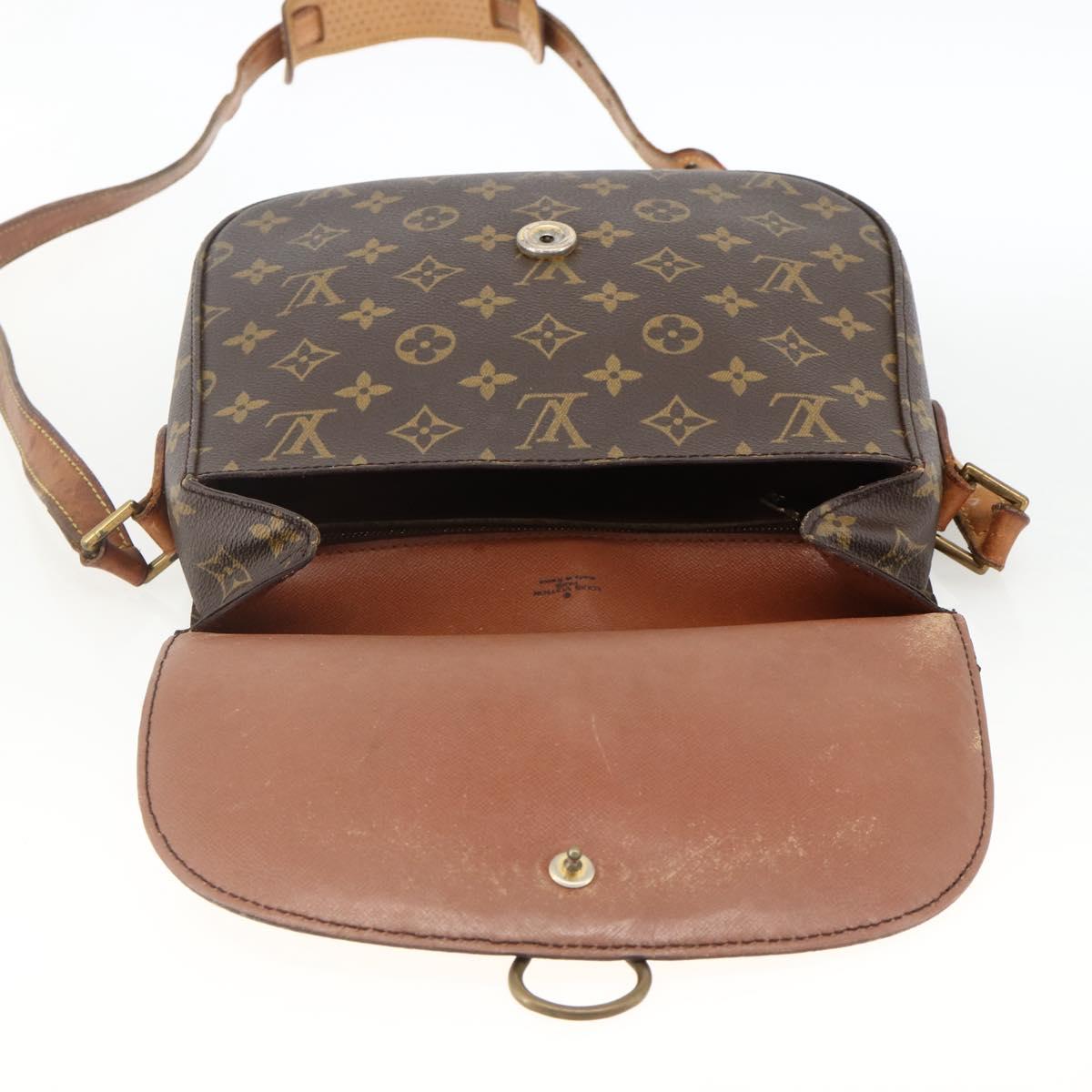 LOUIS VUITTON Monogram Saint Cloud GM Shoulder Bag M51242 LV Auth ka3097