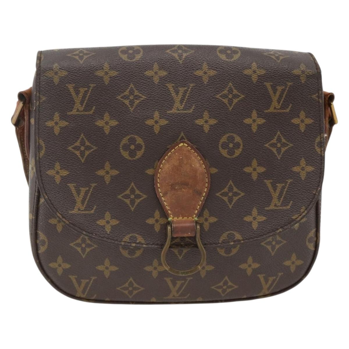 LOUIS VUITTON Monogram Saint Cloud GM Shoulder Bag M51242 LV Auth ka3097