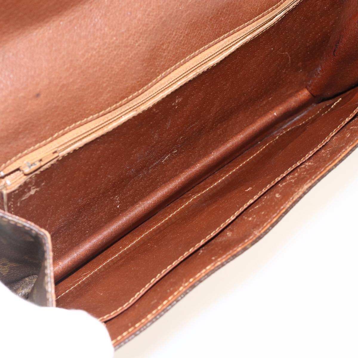 LOUIS VUITTON Monogram Pochette Dam GM Clutch Bag M51810 LV Auth ka3103