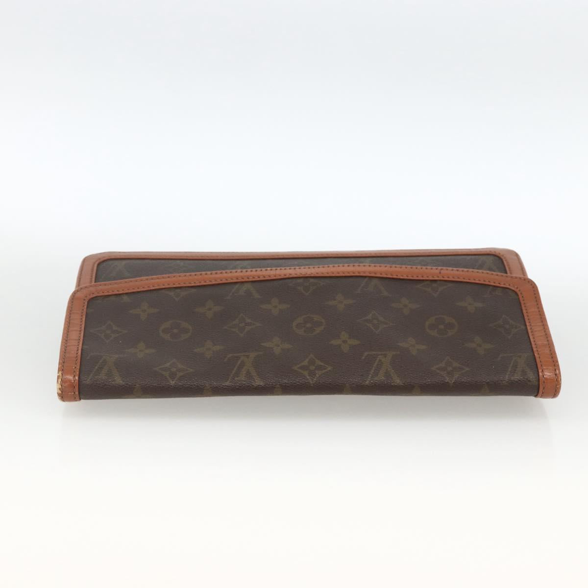 LOUIS VUITTON Monogram Pochette Dam GM Clutch Bag M51810 LV Auth ka3103