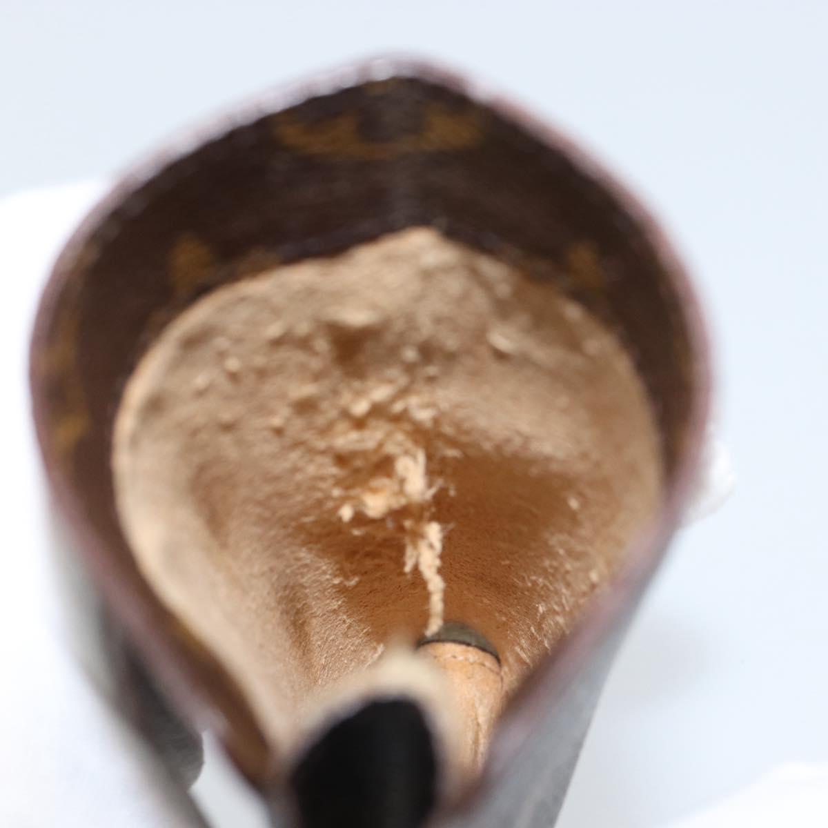 LOUIS VUITTON Monogram Etui Lunette Simple Glasses Case LV Auth ka311