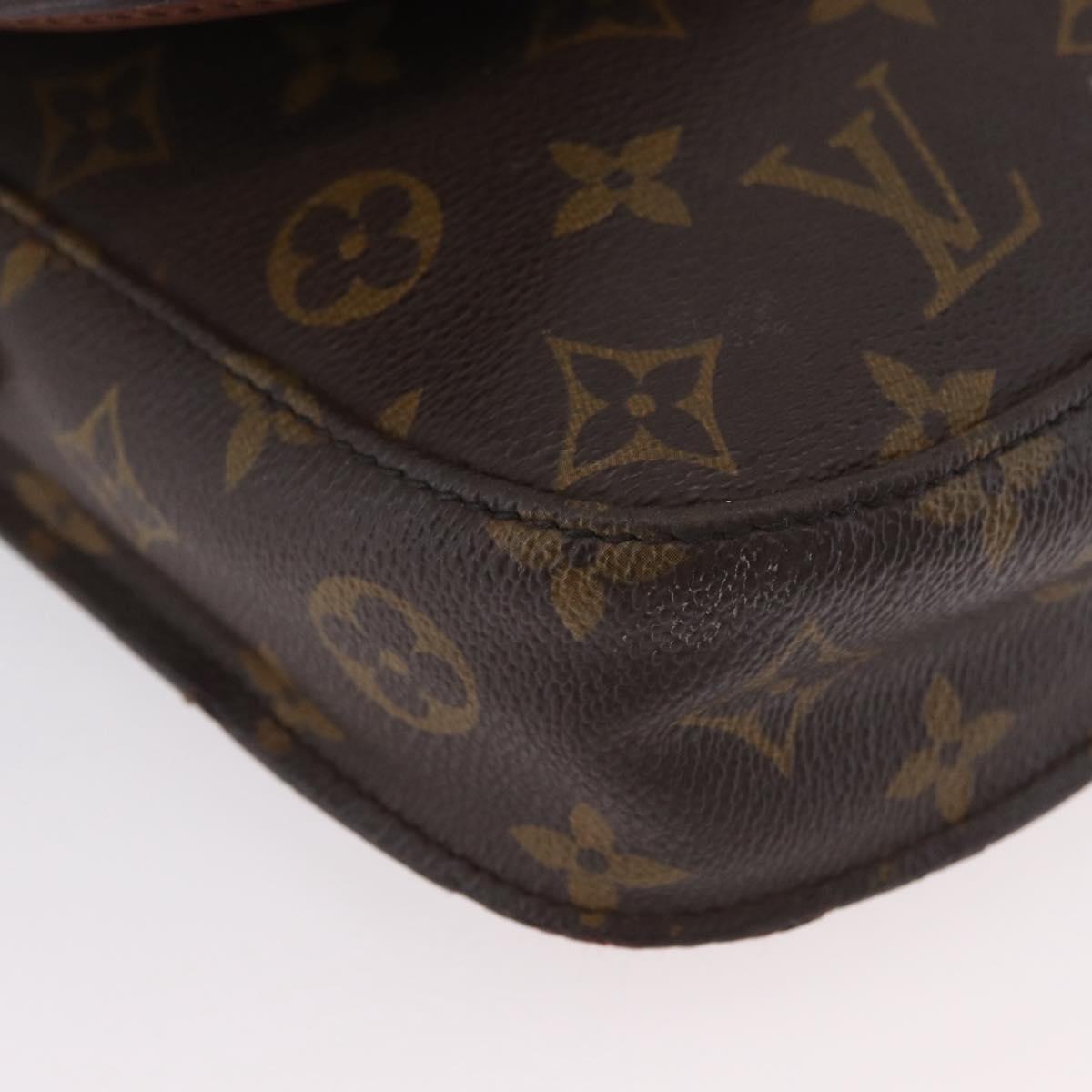 LOUIS VUITTON Monogram Saint Cloud MM Shoulder Bag M51243 LV Auth ka3112