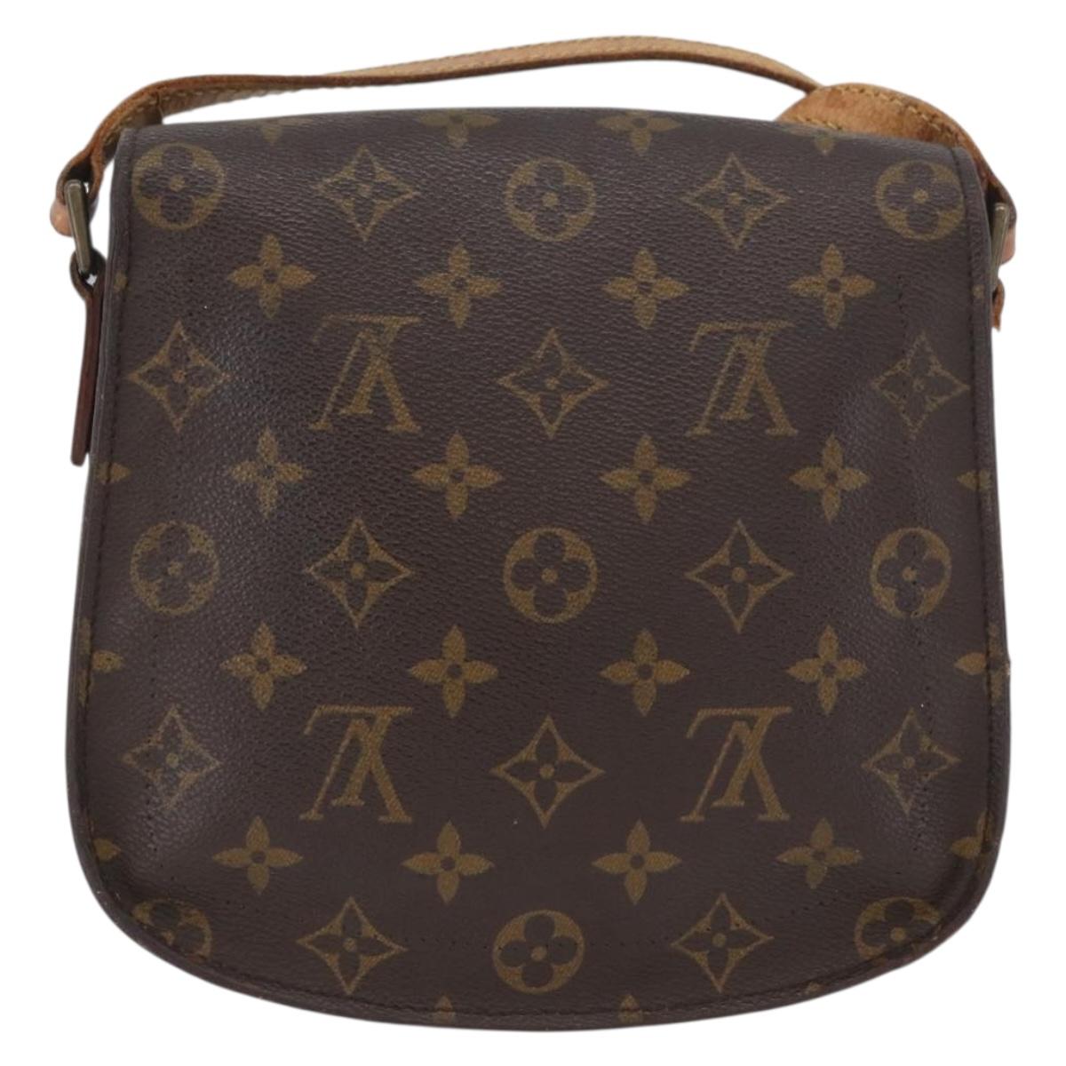 LOUIS VUITTON Monogram Saint Cloud MM Shoulder Bag M51243 LV Auth ka3112