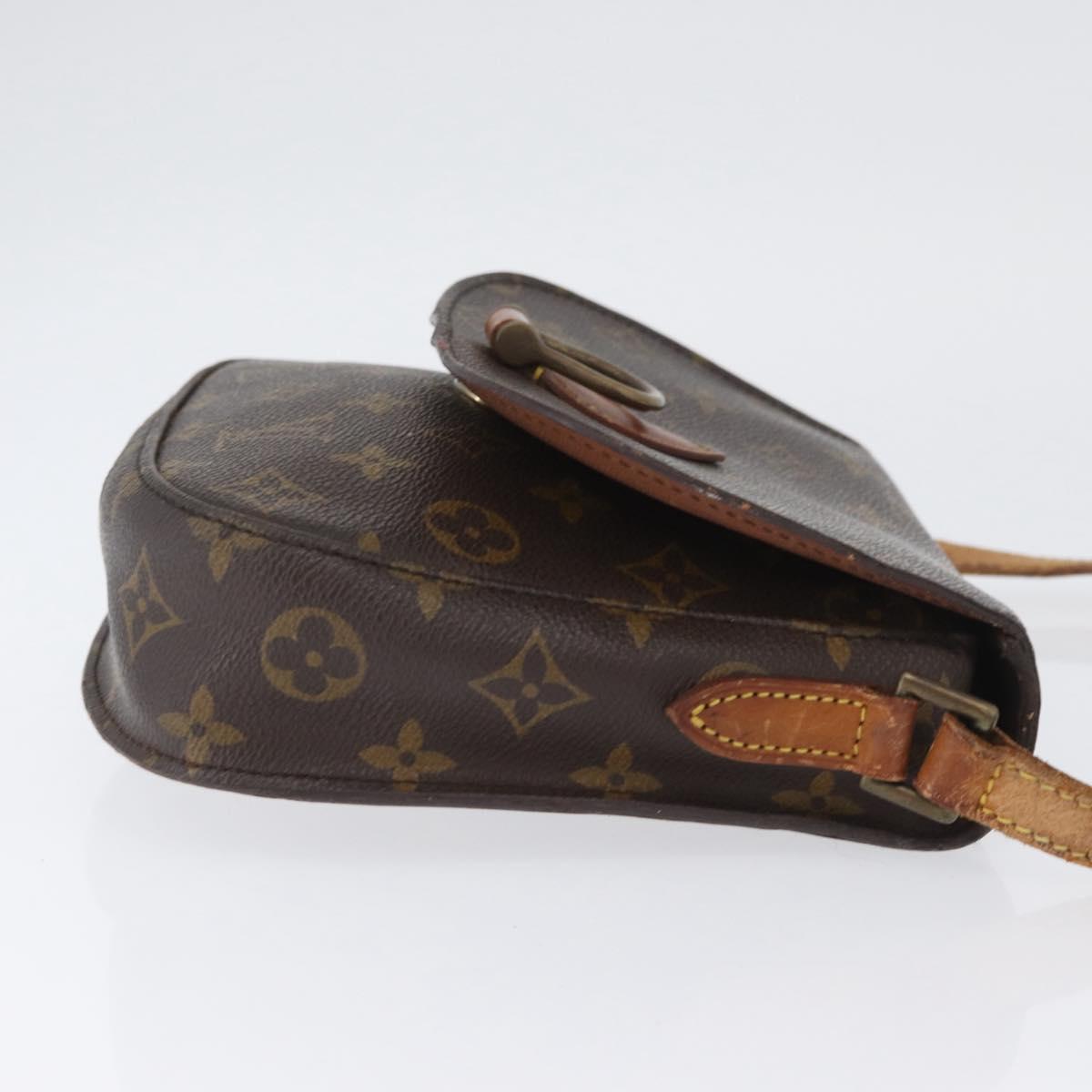 LOUIS VUITTON Monogram Saint Cloud MM Shoulder Bag M51243 LV Auth ka3112