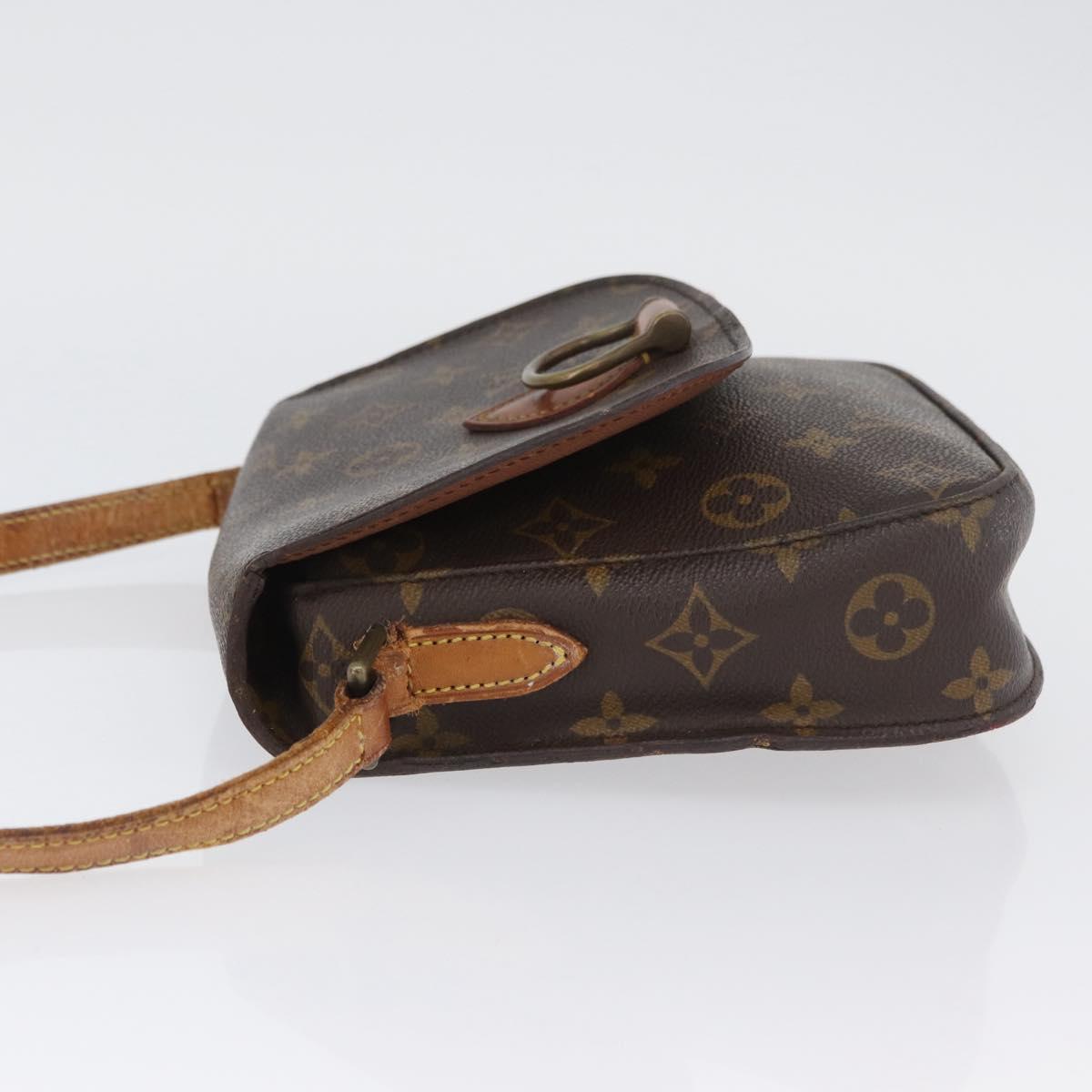 LOUIS VUITTON Monogram Saint Cloud MM Shoulder Bag M51243 LV Auth ka3112