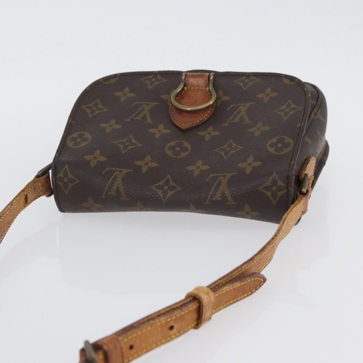 LOUIS VUITTON Monogram Saint Cloud MM Shoulder Bag M51243 LV Auth ka3112