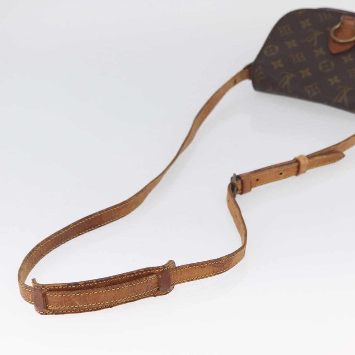 LOUIS VUITTON Monogram Saint Cloud MM Shoulder Bag M51243 LV Auth ka3112
