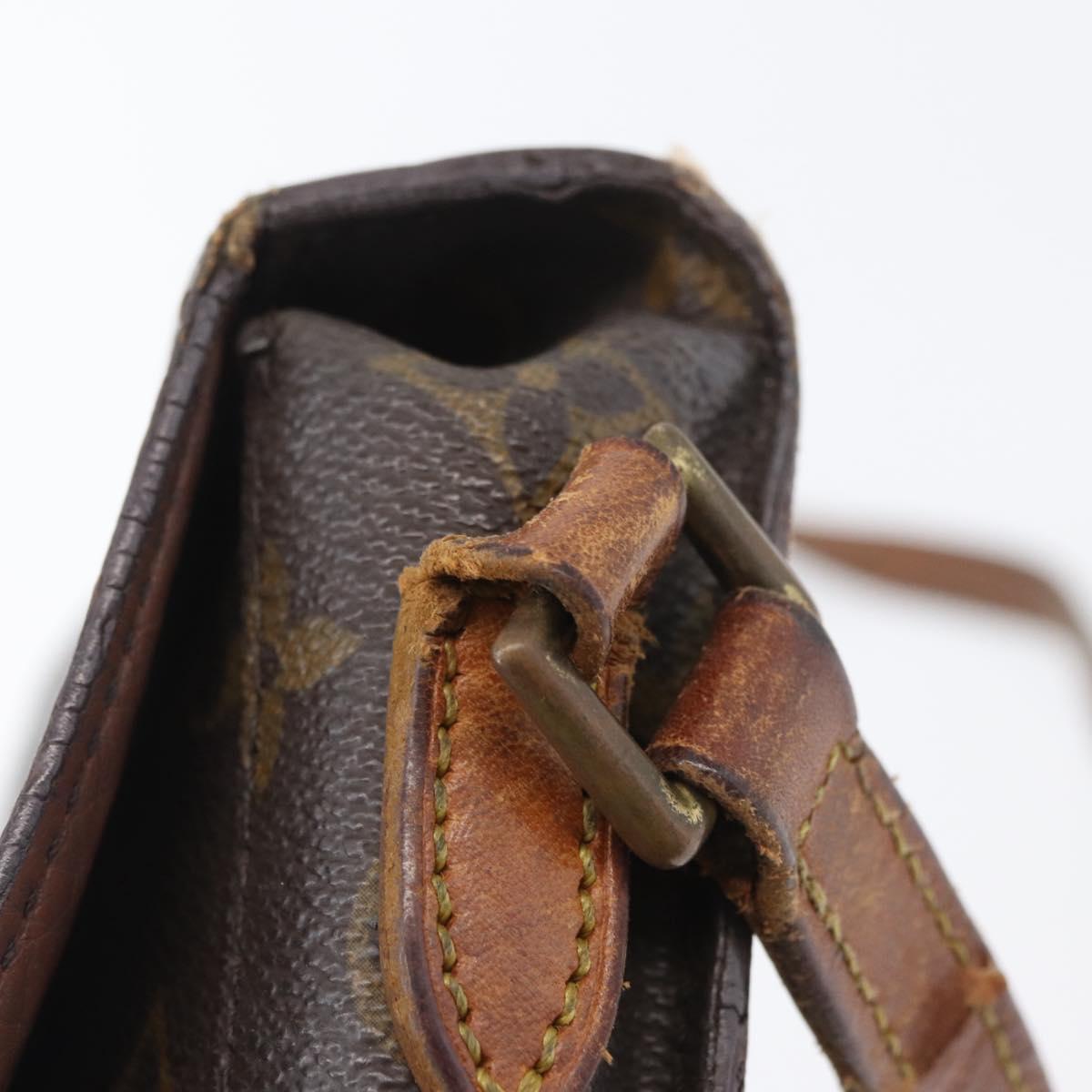 LOUIS VUITTON Monogram Saint Cloud MM Shoulder Bag M51243 LV Auth ka3114